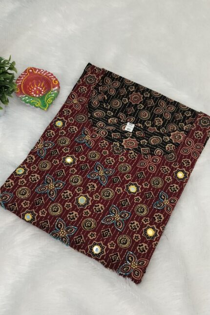 Ajrackh Hand work Kurtis