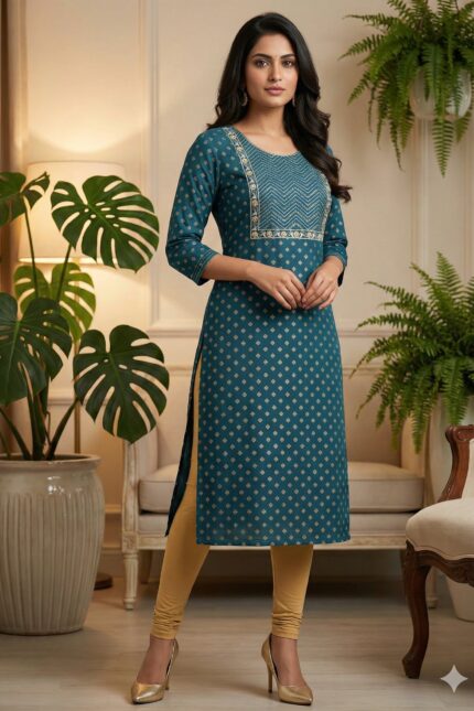Embroidery Kurti 
EK 1701