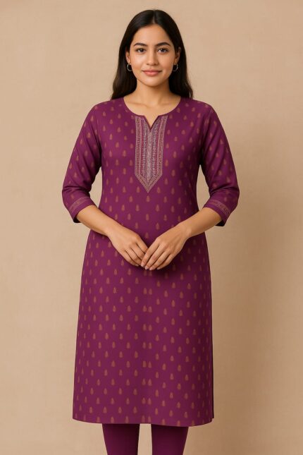Embroidery Kurti 
EK 1724