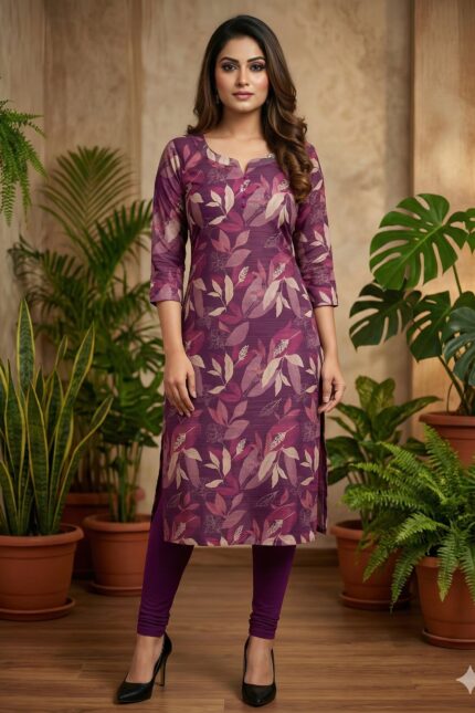 Tissue Silk Kurtis
TSK 1038