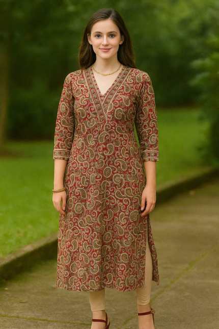 Kalamkari Cotton Kurti
KCK 1061