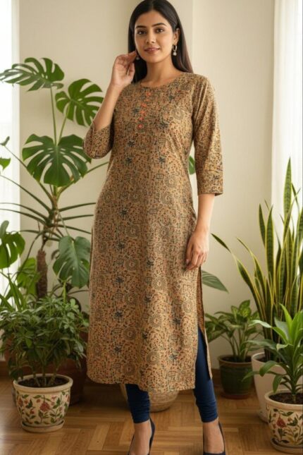 Flex Cotton Kurtis 
FCK 1005