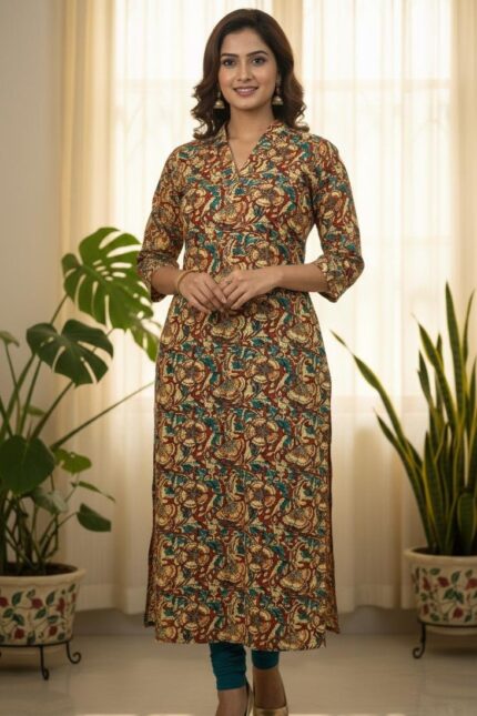 Flex Cotton Kurtis 
FCK 1007